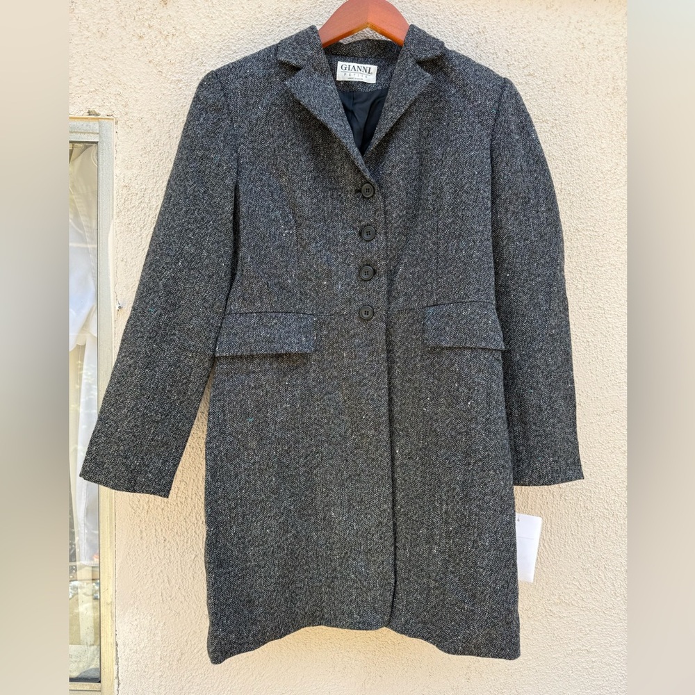 GIANNI Petite  tweed blazer